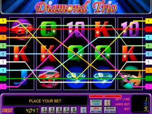 diamond trio игровой автомат играть онлайн